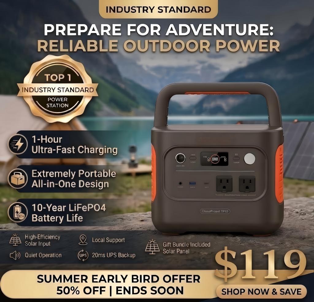 2042Wh Solar Generator Kit + FREE 200W Solar Panel (Limited BOGO)