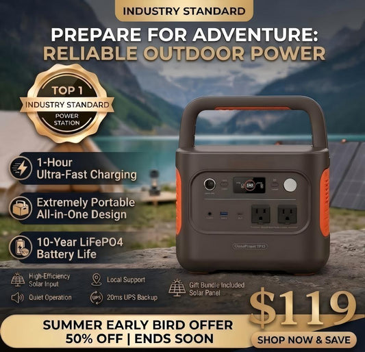 2042Wh Solar Generator Kit + FREE 200W Solar Panel (Limited BOGO)