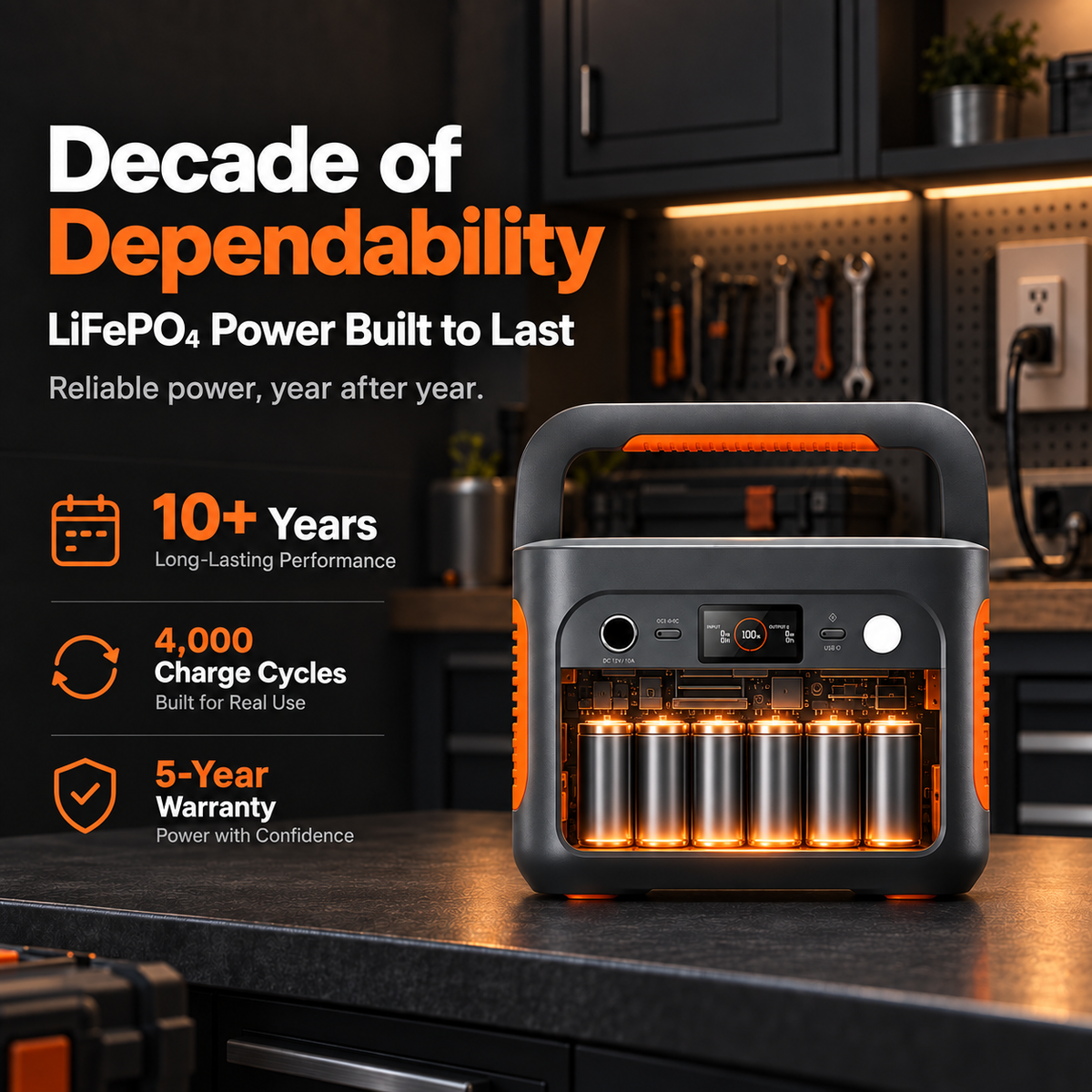1070Wh Solar Generator Kit + FREE 200W Solar Panel