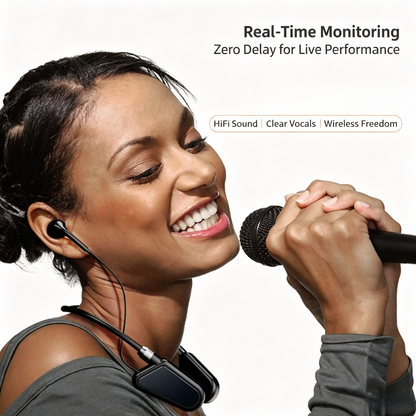 Wireless Live Streaming Monitoring Earphones