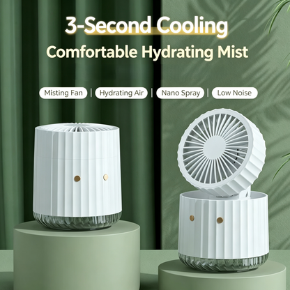 Portable Desktop Mist Cooling Fan