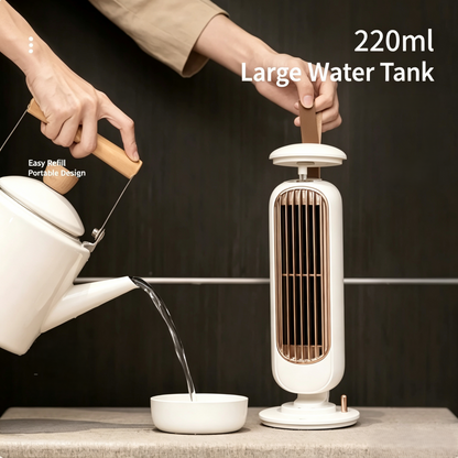 Portable Mini Tower Cooling Fan with Humidifier