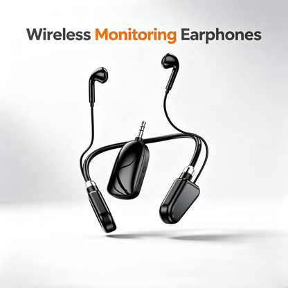 Wireless Live Streaming Monitoring Earphones