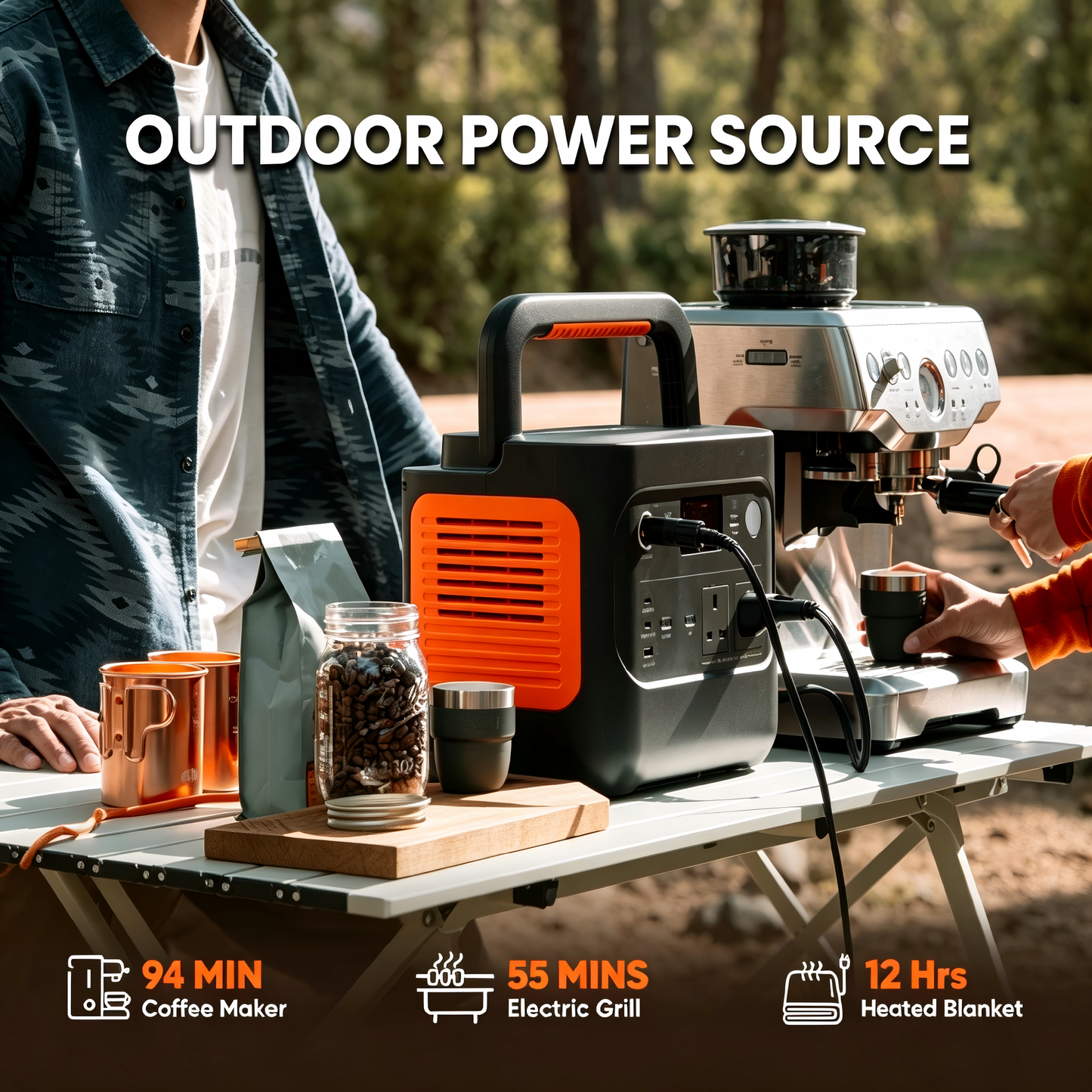 2042Wh Solar Generator Kit + FREE 200W Solar Panel (Limited BOGO)